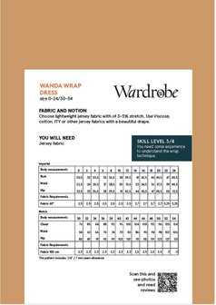 Wardrobe by Me - Wanda Wrap dress 