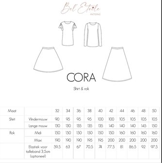Bel'Etoile - Cora rok & shirt mt 32-52