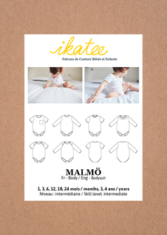 Ikatee - Malmo Bodysuit unisex 1m -4y €16 p/s