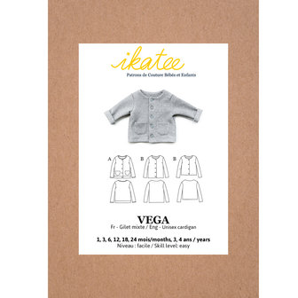 Ikatee - VEGA newborn fleece vest - Baby 1M/4Y €16 p/s