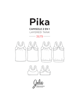 Jalie 3679 Pika sport bra and tank GIRLS-WOMEN €15