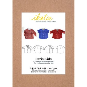 Ikatee - PARIS kids Shirt 3-12Y  €16 p/s