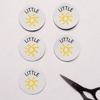 Ikatee -  Little Sunshine woven labels