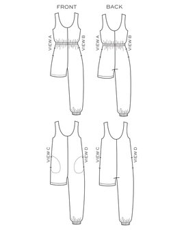True Bias - Nova Jumpsuit size 0-18 