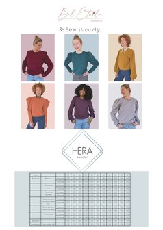 Bel'Etoile Hera DAMES & TEENS  Sweater mt 32-52