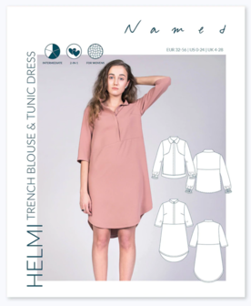 NAMED - Helmi blouse dress