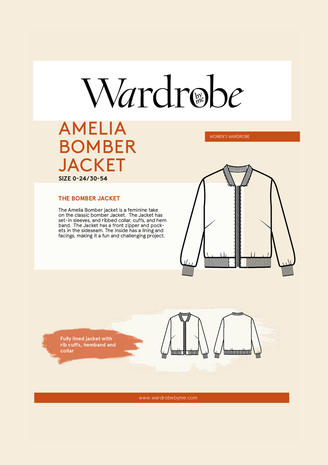 Wardrobe by Me - Amelia Bomber Jacket  