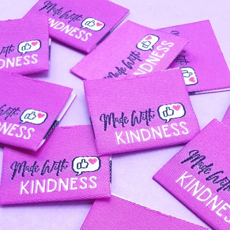 Sew Anonymous -  Made with Kindness labels €6,50 per set