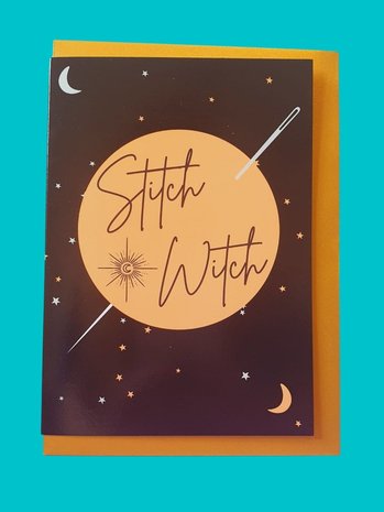 Sew Anonymous -  Kaart Stitch Witch €3,50 p/s