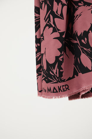 mindtheMAKER - Floral Shade Rosewood Leia Crepe 100% LENZING™ ECOVERO™ Viscose €22,50 p/m