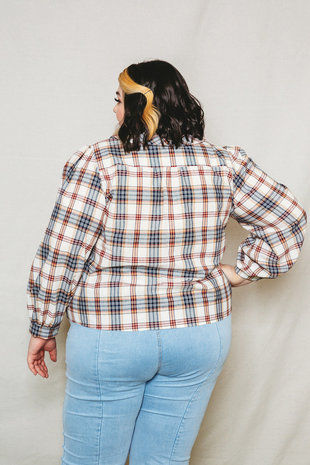 Friday Pattern Co. - The Patina Blouse 