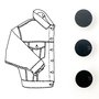 KYLIE & THE MACHINE - DENIM JACKET BLACK KIT