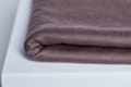 COUPON 50 CM meetMilk - TEXTURED PONTE KNIT - OLD ROSE met LENZING&trade; TENCEL&trade; vezels