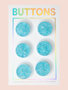 LAATSTE! Tabitha Sewer - Ice blue buttons 15mm 