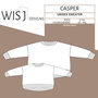 WISJ - Casper unisex sweater kids en volwassenen