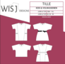 WISJ - Tille jurk/top KIDS - DAMES
