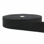 COUPON 130 CM Zwart Keperband tassenband extra stevig 25mm