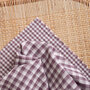 Atelier Brunette - Gingham Off-White Divine Parma Fabric COTTON