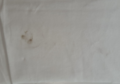 KNEUSJE 35 CM MET VLEKJE AAN DE BINNENKANT Stoffonkel BOORDSTOF Off White 