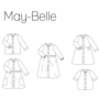 Iris May May-Belle jurk/blouse Kids + DIGITALE UITLEG