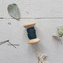COUPON 150 CM Atelier Brunette - Crepe forest green BIAISband