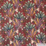 COUPON 85 CM Katia - Kurk Print Retro Flowers