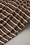 meetMilk - Pecan striped Derby Ribbed Jersey TENCEL&trade; Modal vezels