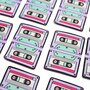 Sew Anonymous - Retro Mixtape Seamies labels