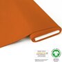 COUPON 110 CM Fabrilogy - Orange - GOTS jersey