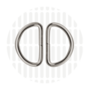 Zipperzoo D-ring Nickel 32mm
