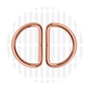 Zipperzoo D-ring Rose Gold 32mm 