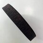 COUPON 190cm Tassenband Light Black BRONZE Lurex 30mm 