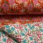 Ansje LIMITED - Mandarin Blue Daffodil- Quilt Indian Cotton 