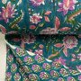 Ansje LIMITED - Petrol Fantasy - Quilt Indian Cotton
