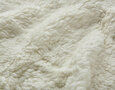 COUPON 45 CM Teddy 100% biokatoen natuurwit/off white GEWASSEN