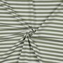 Verhees - Yarn Dyed Stripes SOFT GREEN - Jersey 