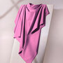COUPON 155cm Atelier Brunette GABARDINE Bubble Gum 