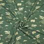 Hilco - Little Explorer Dark Green FRENCH TERRY - OEKO-TEX