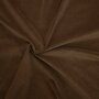 Hilco - Chocolate Babycord Stretch - COTTON  - OEKO-TEX