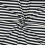 Verhees - Rib Yarn Dyed Stripes Navy - Jersey 