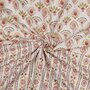 Verhees - Digital Flowers Off white - POPLIN Oekotex KATOEN