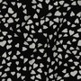 VERHEES - Hearts - Black  Lenzing Ecovero