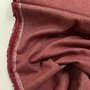 DEADSTOCK Burgundy COTTON TWILL FLANEL