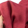 DEADSTOCK Herringbone Warm Red COTTON