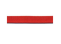 COUPON 110 CM Rood - paspelband 2mm