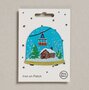 Petra Boase - Iron on Patch - Snowdome