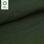 COUPON 110 CM Stoffonkel - Waldgroen  SWEAT GOTS