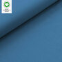 COUPON 155 CM Stoffonkel - Beach House Blue SWEAT GOTS