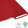 COUPON 130 CM Fabrilogy - Red - GOTS jersey