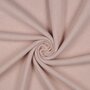 COUPON 35 CM Verhees - Light Rose Melange Katoen Fleece GOTS